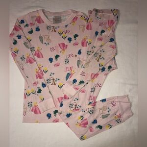 Hanna Andersson Disney princess pajamas 140 girls 10